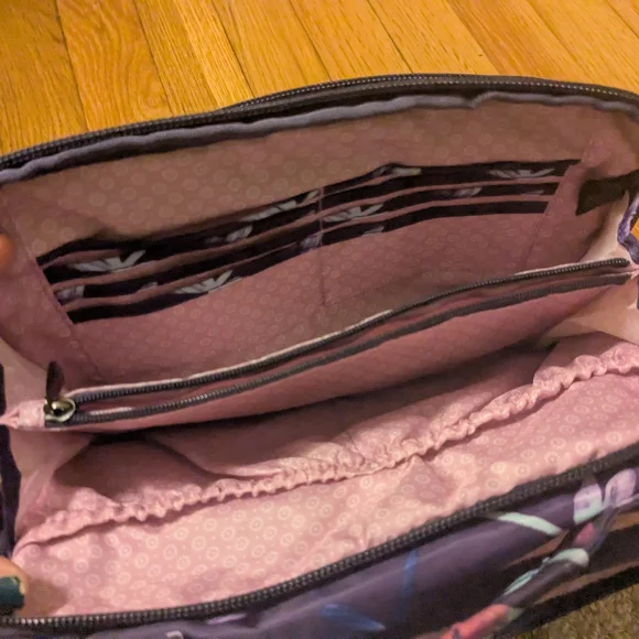 Lug Scoop Purple Dragonfly Crossbody - Picture 2 of 6